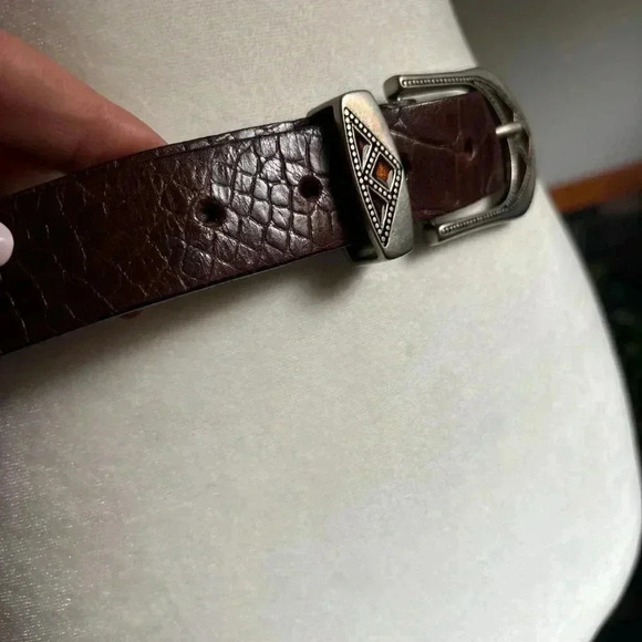 Anthropologie Streets Ahead Buckle Belt Medium - Picture 3 of 9